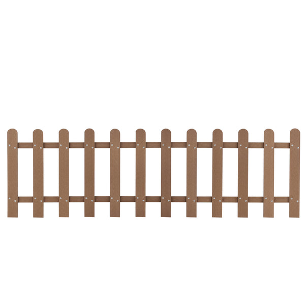 Płot ogrodowy Elda WPC 200x60 cm w różnych kolorach. Kolory new.wood