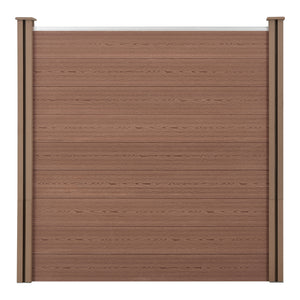 Ogrodzenie ogrodowe Segovia WPC w różnych wzorach wzory [neu.holz]