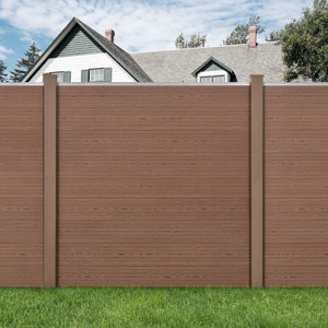 Ogrodzenie ogrodowe Segovia WPC w różnych wzorach wzory [neu.holz]