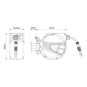 Bęben na wąż Amersfoort [pro.tec]