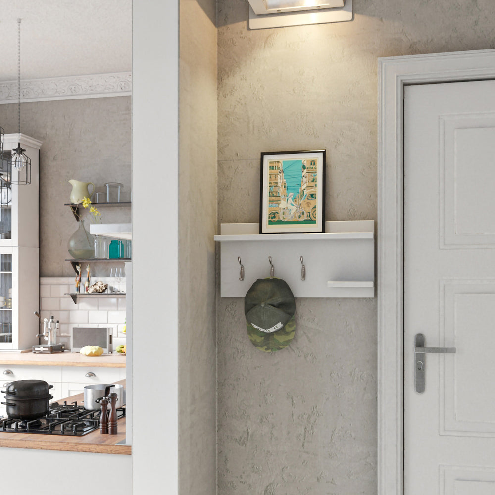 Wandgarderobe Ånge mit 3 Haken [en.casa] - premiumXL