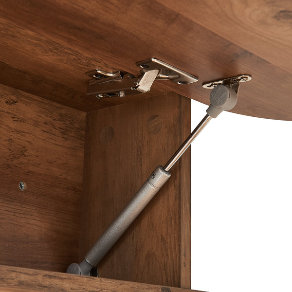 Wieszak ścienny Vilkön z półką [en.casa]