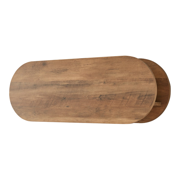 Wieszak ścienny Vilkön z półką [en.casa]