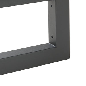 Wspornik ścienny zestaw 2 Hawangen stal czarny [en.casa]