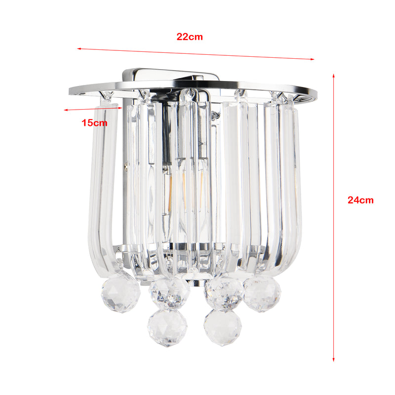Szkic wymiarowy Lampa ścienna Alnwick [lux.pro]