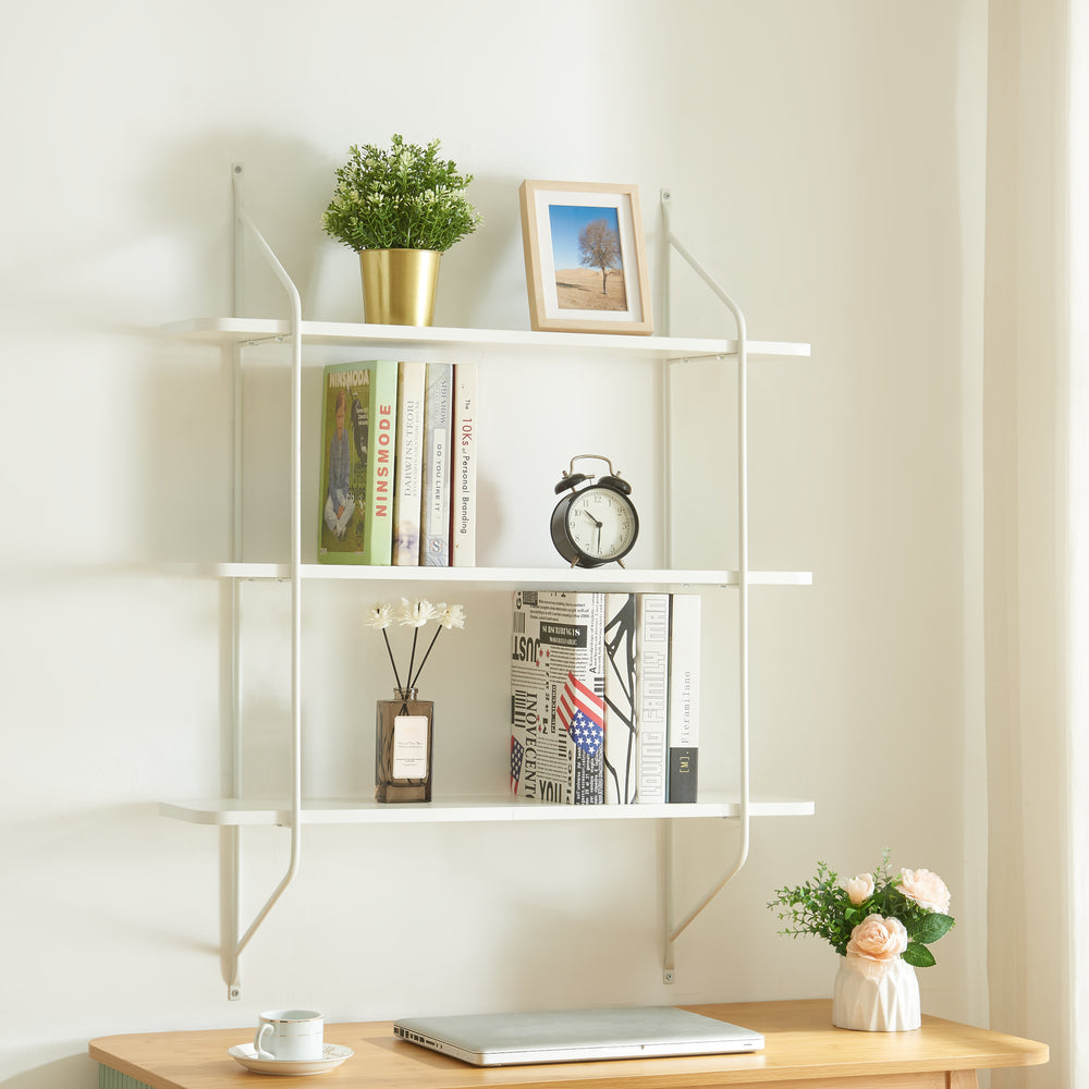 Półka ścienna Østfold 100x80x21 cm [en.casa]