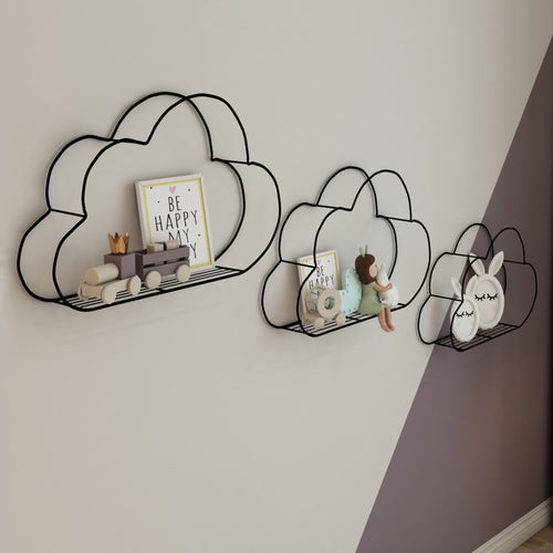 Zestaw półek ściennych Tønder w zestawie 3 [en.casa]
