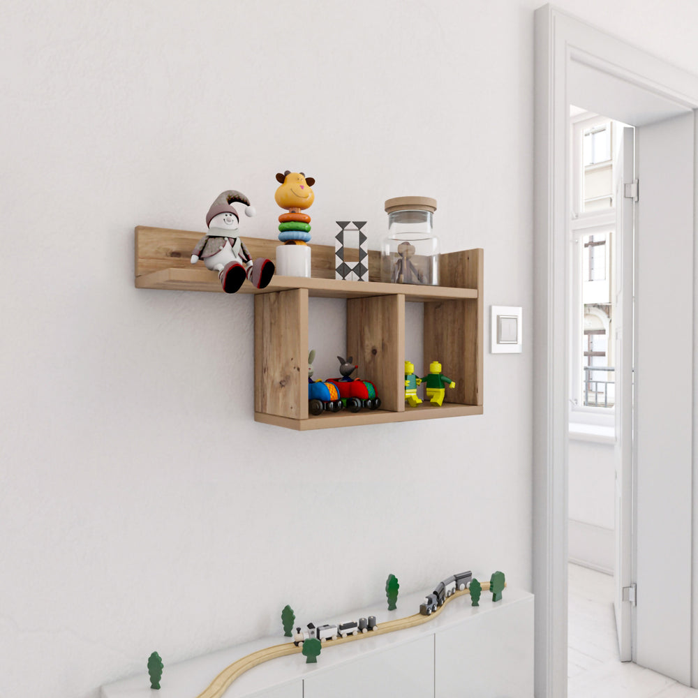 Wandregal Åsele 72x18x37cm in verschiedenen Farben [en.casa] - premiumXL