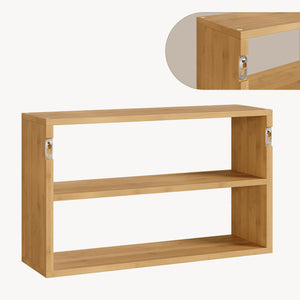 Półka ścienna Gol 50x15x30 cm bambus [en.casa]