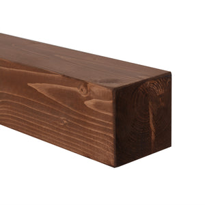 Półka ścienna z drewna sosnowego Munkebo, bejcowana w różnych rozmiarach. rozmiary [en.casa]