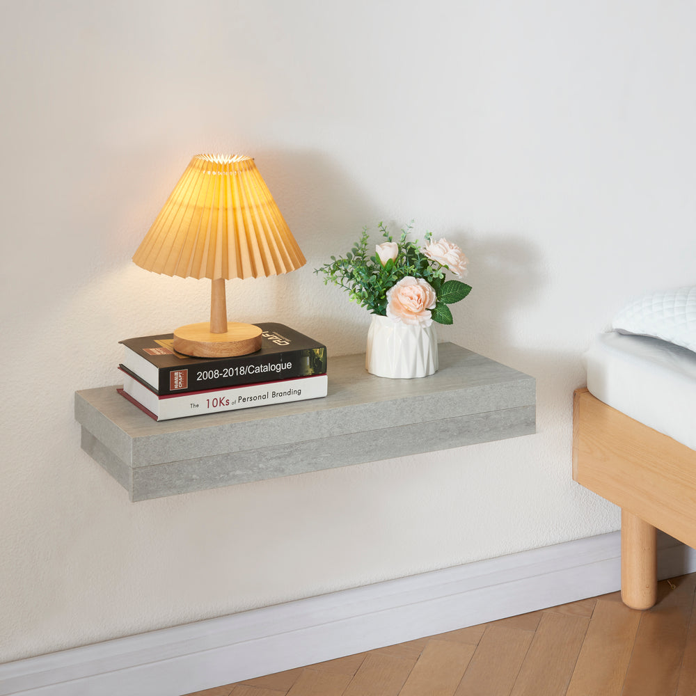 Wandregal Karkkila mit Schublade [en.casa] - premiumXL