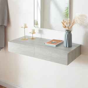 Półka ścienna Karstula z szufladą [en.casa]