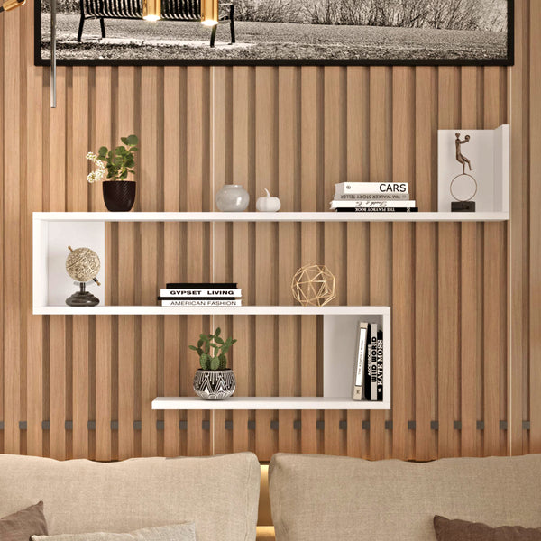 Półka ścienna Kitee 120 x 14,5 x 71,5 cm w różnych kolorach. kolory [en.casa]