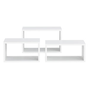 Półka ścienna Mandal zestaw 3 różnych kolorów Colours en.casa