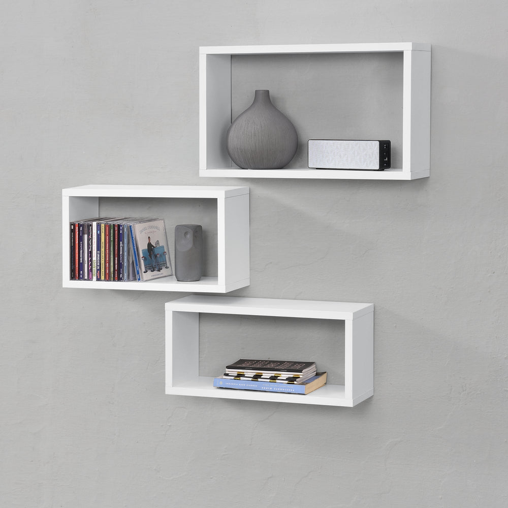 Wandregal Mandal 3er Set versch. Farben en.casa - premiumXL