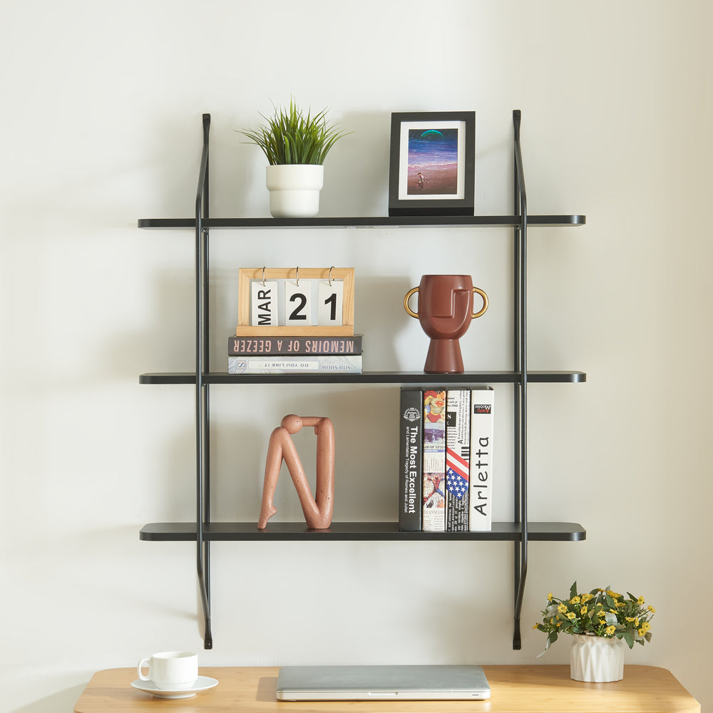 Półka ścienna Østfold 100x80x21 cm [en.casa]