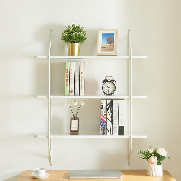 Półka ścienna Østfold 100x80x21 cm [en.casa]