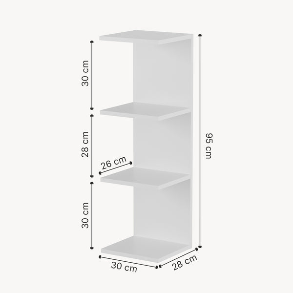 Półka ścienna Surahammar [en.casa]
