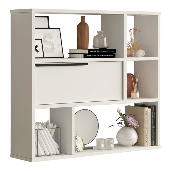 Półka ścienna Vesanto 90x22x81 cm [en.casa]