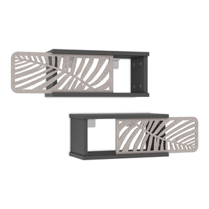 Zestaw półek ściennych Våler 49x20x21cm w różnych kolorach. kolory [en.casa]