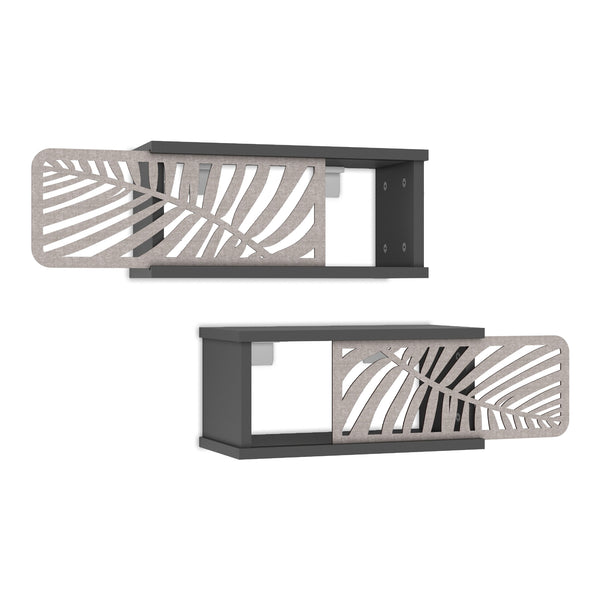 Zestaw półek ściennych Våler 49x20x21cm w różnych kolorach. kolory [en.casa]