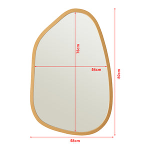 Lustro ścienne Filiano 80x58 cm w różnych kolorach [en.casa]