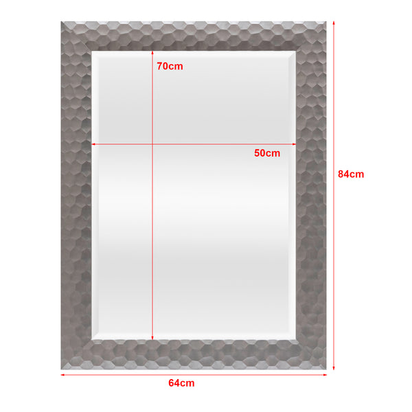 Lustro ścienne Ocre w różnych kolorach i rozmiarach kolory i rozmiary [en.casa]