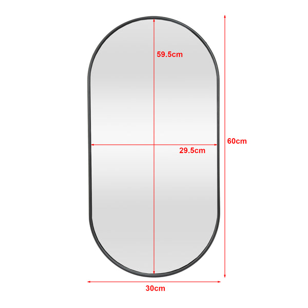 Lustro ścienne Picciano w różnych kolorach i rozmiarach [en.casa]