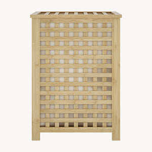 Kosz na pranie Jystiand bambus naturalny [en.casa]