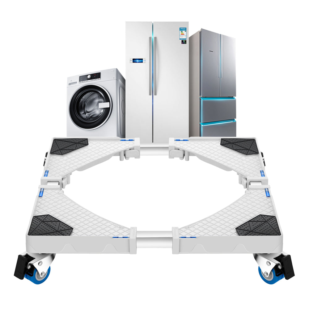 Podstawa pod pralkę Zaberfeld 4 kółka max. 300 kg [en.casa] - premiumXL