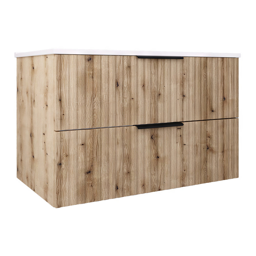 Umywalka z umywalką Veppenssan [en.casa]