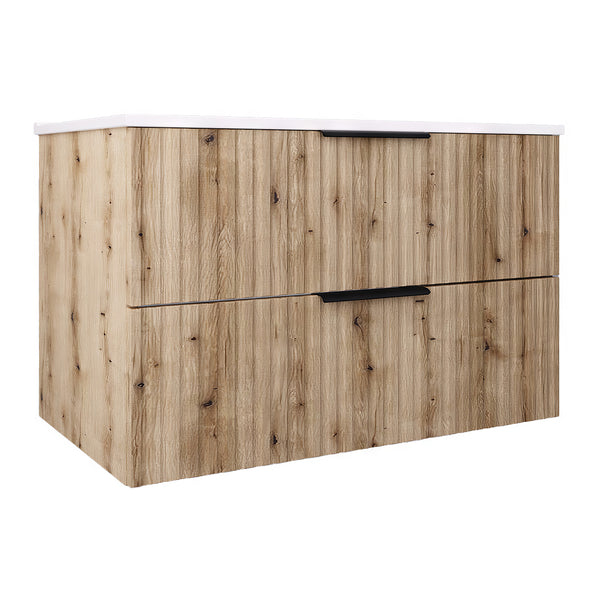 Umywalka z umywalką Veppenssan [en.casa]