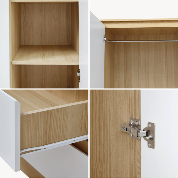 Szafa Bastheim w różnych rozmiarach i wzorach [en. Rozmiary i wzory [en.casa]