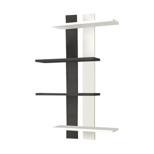 Półka ścienna Aukra 70x17x100 cm [en.casa]