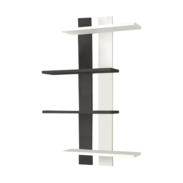 Półka ścienna Aukra 70x17x100 cm [en.casa]