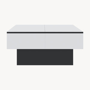 Rozkładany stolik kawowy Lens [en.casa]