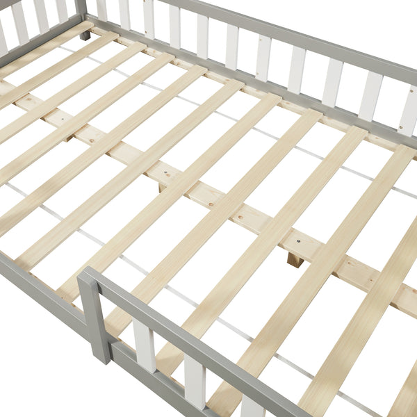 Łóżeczko dziecięce Sisimiut z materacem [en.casa]