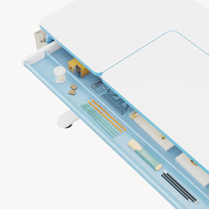 Biurko dziecięce z regulacją wysokości Kuosa [en.casa]