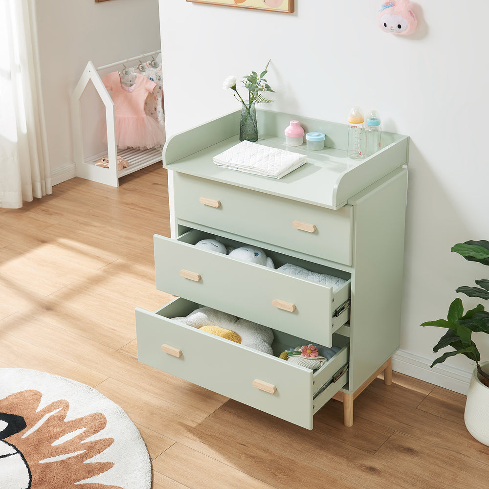 Przewijak Sarievn z matą do przewijania 100x80x53 cm [en.casa]