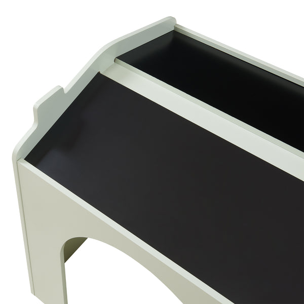 Stolik do rysowania dla dzieci Romso z 2 krzesłami [en.casa]