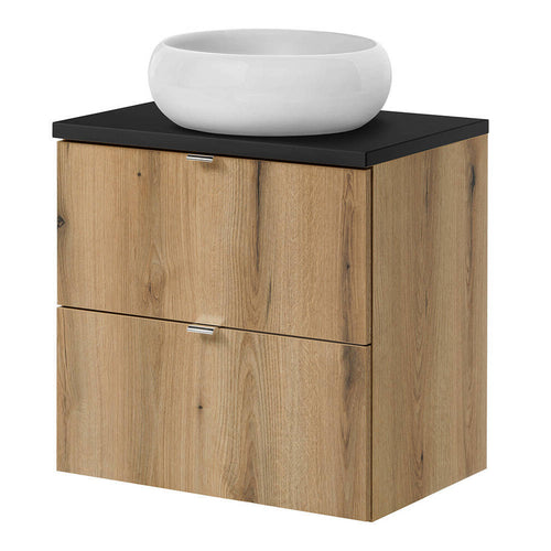 Umywalka Newport z szufladami 60x72x40 cm [en.casa]