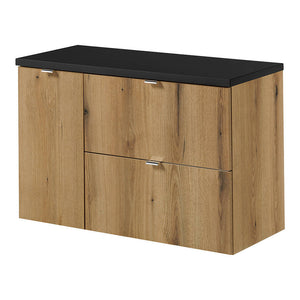 Szafka podumywalkowa Skelbolu z 2 szufladami i 1 drzwiczkami [en.casa]